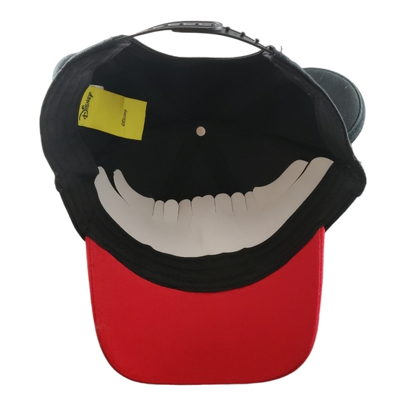 Disney Youth It's Mickey Ear Baseball Cap Hat, Black Red - Picture 3 of 7